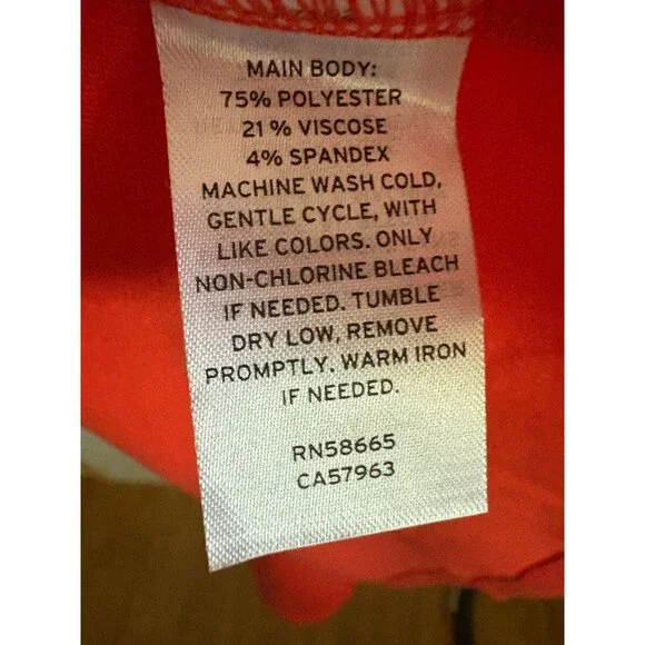 NWT New Nordstrom Open Edit Womens Red Grenadine Sleeveless Tank Dress M - Picture 11 of 12